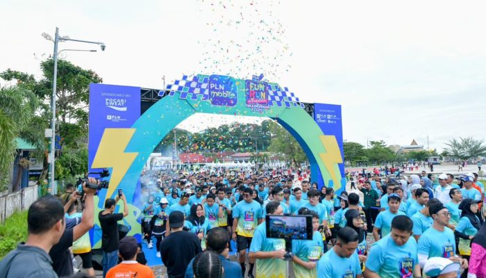 Gubernur Ansar Lepas Ribuan Peserta PLN Mobile Fun Run di Tanjungpinang