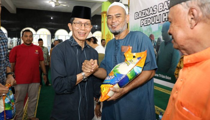 Amsakar dan Baznas Batam Salurkan 1.100 Paket Sembako di Hinterland, Dorong Program Satu Pulau Satu Sarjana