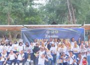 Outbound Seru di Madu Tiga Resort, Lapas Tanjungpinang Bangun Jiwa Korsa Pegawai