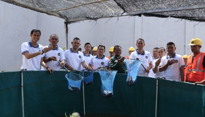 Panen 1.500 Lele dan 600 Nila, Lapas Batam Wujudkan Kemandirian Warga Binaan