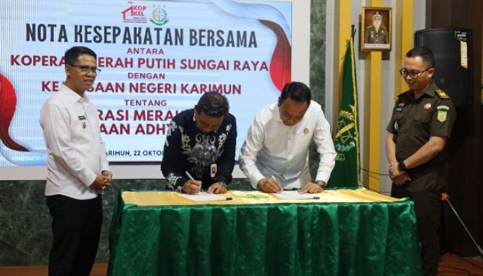 Kolaborasi Adhyaksa dan Koperasi, Kejari Karimun Dorong 71 Koperasi Merah Putih Beroperasi