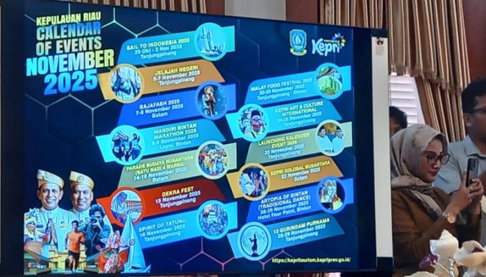 Pemprov Genjot Wisata Lewat 13 Event Besar Bulan November