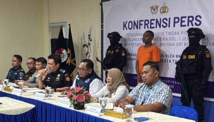 Bea Cukai Tanjungpinang Amankan Penumpang Bawa Sabu dari Malaysia