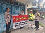 Jumat Berkah, Polsek Tanjungpinang Barat Bantu Buruh dan Tukang Parkir dengan Beras SPHP