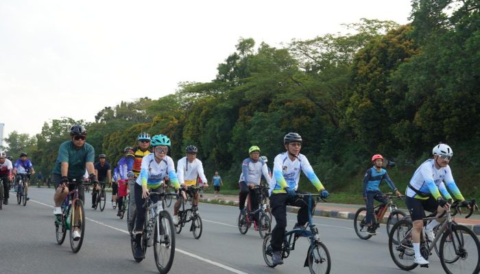Meriah! Gowes Bersama BP Batam Diikuti 1.300 Peserta dari Berbagai Komunitas