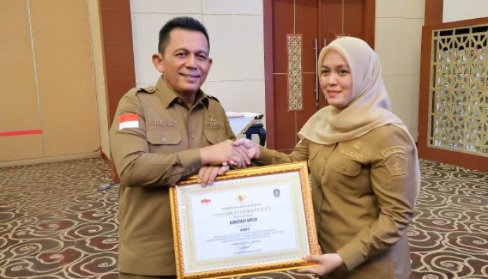 Kabupaten Bintan Raih Peringkat Tertinggi Paritrana Award 2025 se-Kepri