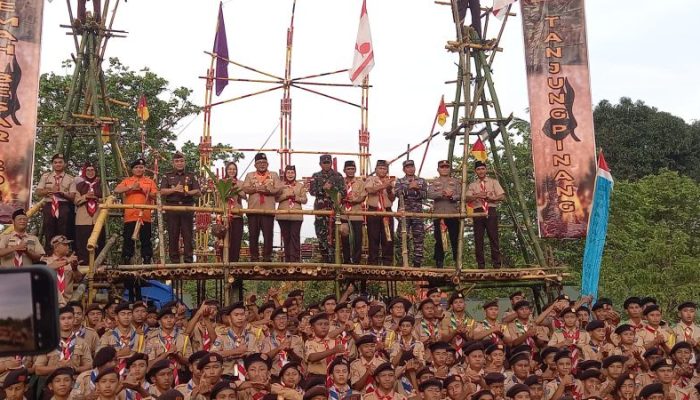Kemah Besar Pramuka Tanjungpinang, Weni: Bentuk Karakter dan Disiplin Sejak Dini