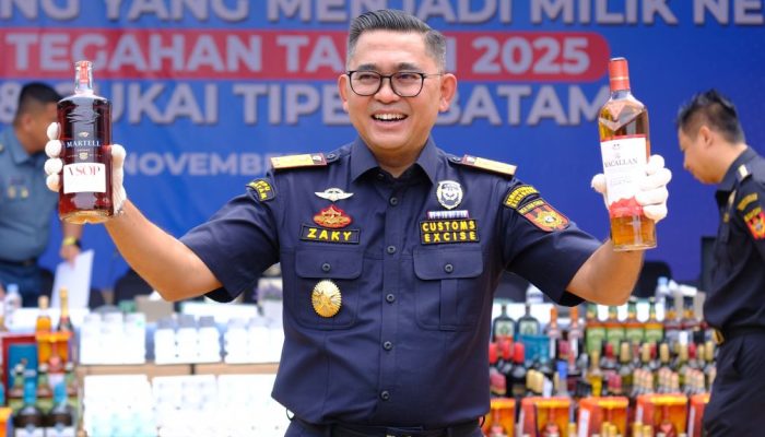 Zaky Firmansyah: Bea Cukai Batam Konsisten Awasi Peredaran Barang, Mikol dan Rokok Ilegal