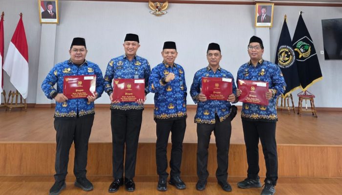 Empat Pegawai Lapas Medan Terima Satyalencana dari Presiden Prabowo