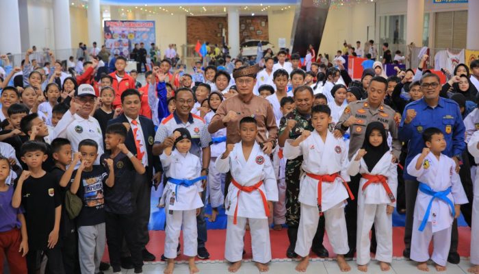 500 Atlet Ramaikan Kejuaraan Karate FORKI 2025, Pemko Siap Revitalisasi Sarana Olahraga