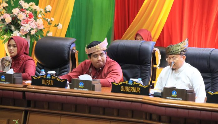 Rapat Paripurna HUT ke-77 Bintan, Bupati: “Saatnya Refleksi dan Perbarui Komitmen”