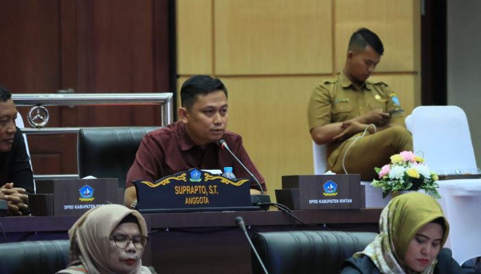 Tata Ruang, APBD, Pariwisata Masuk Propemperda 2026 Bintan
