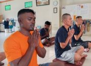 Warga Binaan dan Petugas Lapas Batam Panjatkan Doa untuk Korban Bencana