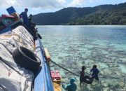Kandas di Selat Air Putih, KM Murni Jaya Tunggu Air Pasang untuk Dievakuasi