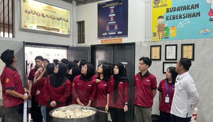 Belajar Sistem Pemasyarakatan, Mahasiswa UIB Telusuri Langsung Proses Pembinaan di Rutan Batam
