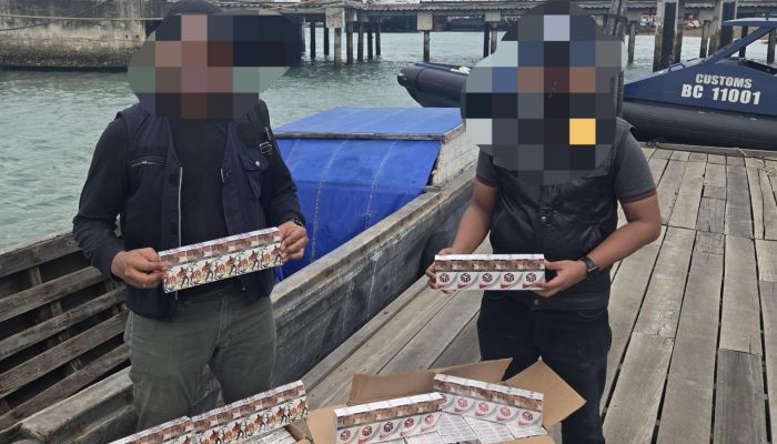 Rokok PSG dan UFO MIND Tanpa Cukai Disita, Nahkoda Jadi Tersangka
