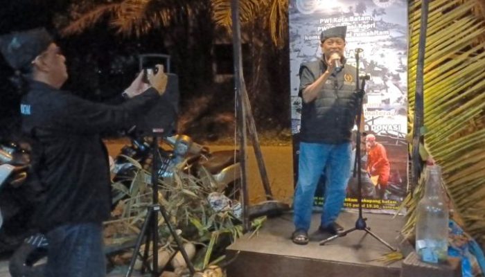 Wartawan dan Seniman Batam Galang Donasi Lewat Puisi untuk Aceh, Sumut dan Sumbar
