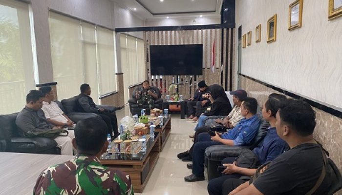 Dandim 0315 Tanjungpinang ke PWI: Posisi Media Sangat Strategis