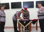 Sertijab Pejabat Polda Kepri, Perwira Brimob Pimpin Polresta Tanjungpinang
