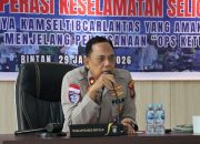 Operasi Keselamatan Seligi Dimulai Februari, Polres Bintan Tekankan Teguran Edukatif