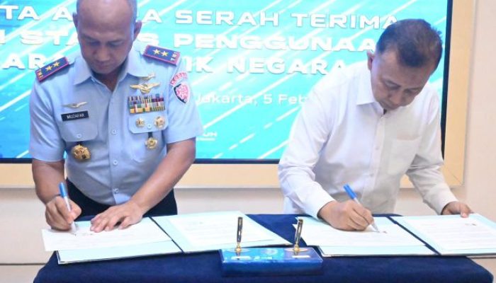 Perkuat Pertahanan Udara, BP Batam Serahkan BMN ke TNI AU