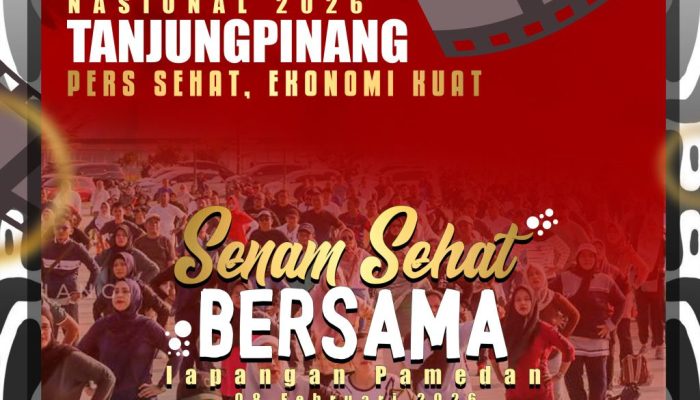 Besok, PWI Tanjungpinang Gelar Senam Sehat dan Operasi Pasar Murah Peringati HPN 2026