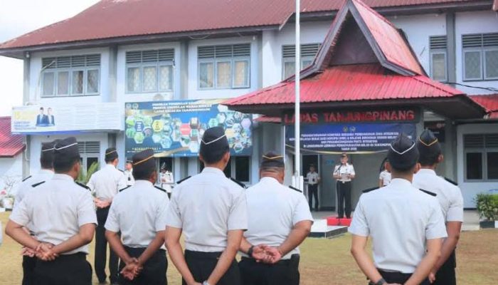 Bangun Birokrasi Bersih, Lapas Tanjungpinang Teken Pakta Integritas