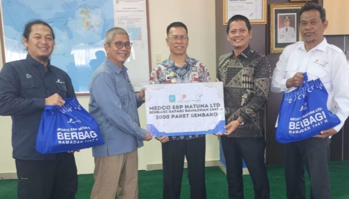 Medco E&P Natuna Salurkan 2.000 Paket Sembako di Anambas