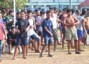 Pegawai dan Warga Binaan Lapas Tanjungpinang Ikuti Senam Rutin