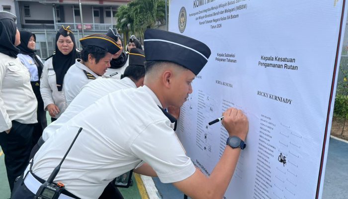 Pembangunan Zona Integritas, Rutan Batam Libatkan Seluruh Pegawai