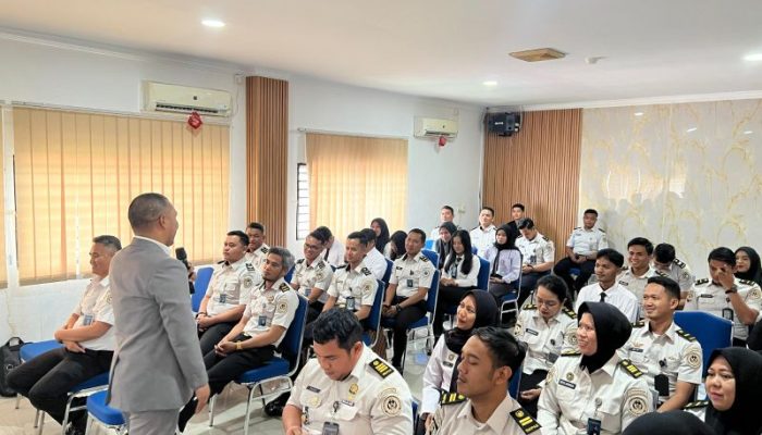 Tingkatkan Kompetensi Petugas, Rutan Batam Adakan Pelatihan Public Speaking