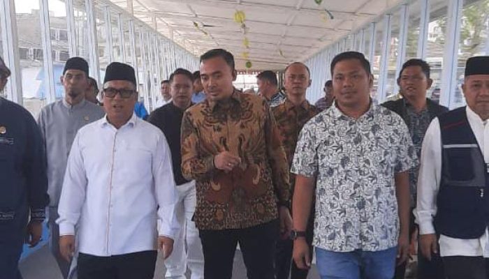 Nyanyang Haris Pratamura Cek Kesiapan Mudik Lebaran di Pelabuhan SBP