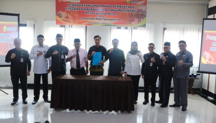 Pinjaman Jangka Pendek Rp30 Miliar Disepakati Pemko Tanjungpinang dan BRK Syariah