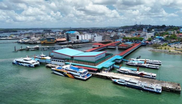 Arus Mudik dan Balik Lebaran 1447 H/2026 M di Pelabuhan Sri Bintan Pura  Tanjungpinang Berjalan Lancar dan Kondusif - Delta Kepri