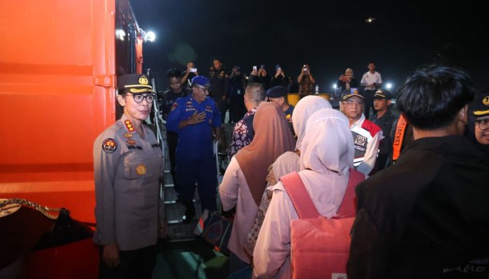 Arus Balik Mudik Gratis Dipantau, Polda Kepri Jamin Keamanan Penumpang