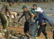 Gubernur Kepri Turun Langsung Bersihkan Laut Penyengat