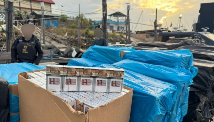 Rokok Ilegal Senilai Rp1,6 Miliar Diamankan BC Batam di Pulau Panjang