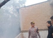 Lahan 5.000 Meter Terbakar di Tanjungpinang, Polisi Amankan Terduga Pelaku