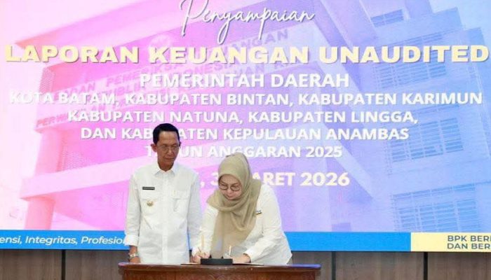 Amsakar Serahkan LKPD Batam 2025 ke BPK, Audit Segera Dimulai