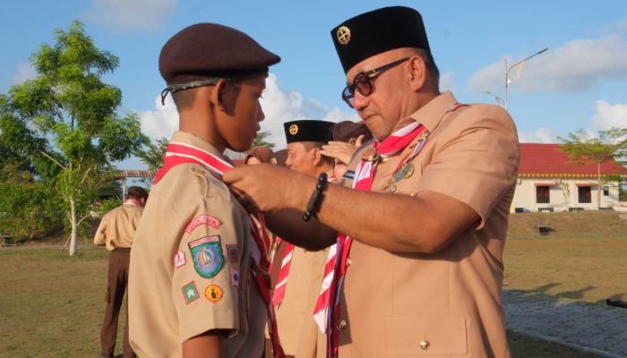 Pramuka Garuda Tanjungpinang Dikukuhkan, Lis Tekankan Karakter dan Keteladanan