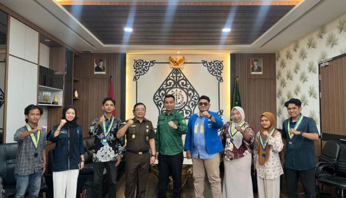 PMII Tanjungpinang-Bintan Audiensi ke Kejari, Dorong Kolaborasi Sosialisasi Hukum