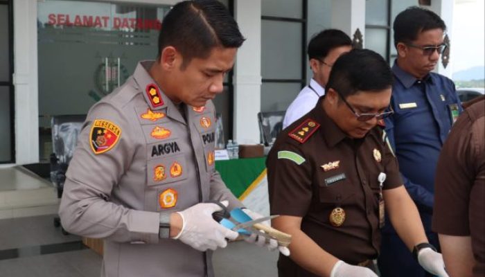 Sabu, Ganja, dan Sajam Dimusnahkan, 77 Kasus Tuntas di Bintan