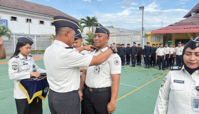 29 Pegawai Rutan Batam Naik Pangkat, Ditekankan Profesionalisme dan Integritas