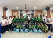Rutan Batam Gelar Coffee Morning dan Bansos untuk Ojol di HBP ke-62