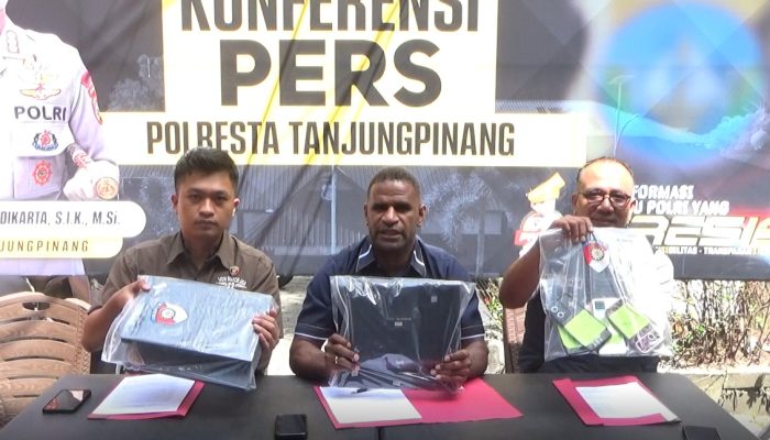 Eks Operator Judi Online Kamboja Rekrut Anak Muda di Tanjungpinang, Empat Orang Ditangkap