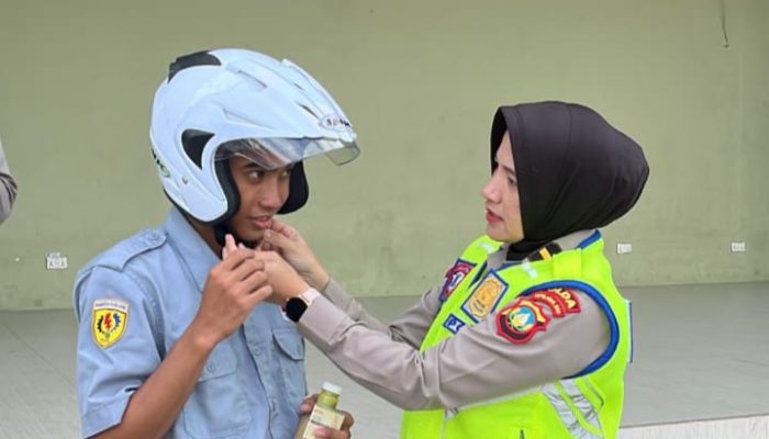 Ditlantas Polda Kepri Perkuat Kesadaran Hukum Berlalu Lintas di Kalangan Pelajar