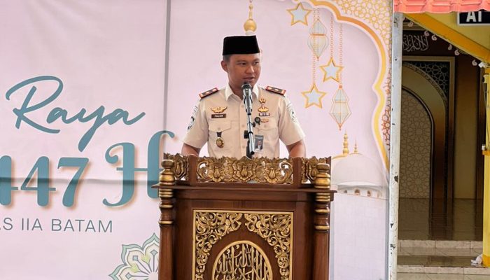 Rutan Batam Jadikan Iduladha Sarana Pembinaan Mental dan Spiritual