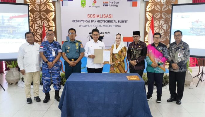 Pengembangan Migas Tuna Natuna Masuki Tahap Survei Geologi dan Bawah Laut
