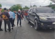 Prajurit TNI AL Tewas di Tempat dalam Kecelakaan dengan Mobil Fortuner