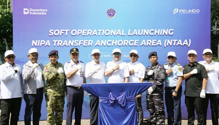Pelindo Bidik Selat Malaka Lewat Layanan Maritim NTAA di Nipa